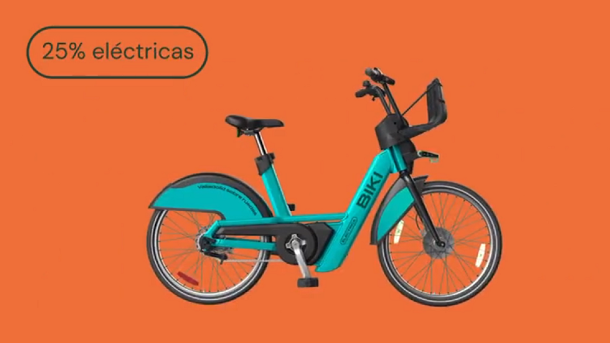 Diseño de las bicicletas eléctricas que habrá en Valladolid a partir de febrero de 2023.- E. M.