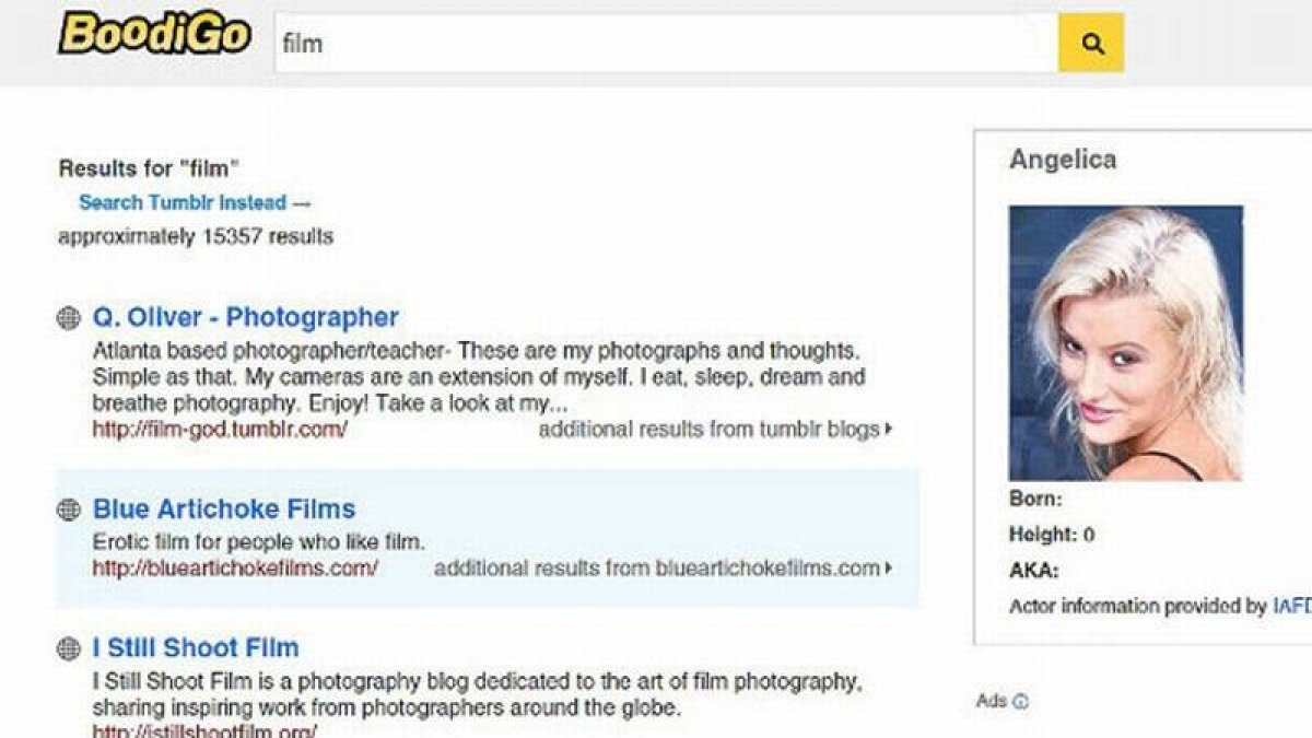 INDUSTRIA PARA ADULTOS: Extrabajadores de Google crean el buscador Boodigo,  para los amantes del porno