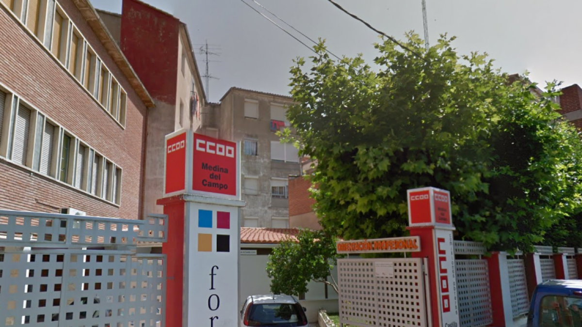 Sede de CCOO en Medina del Campo. GSV