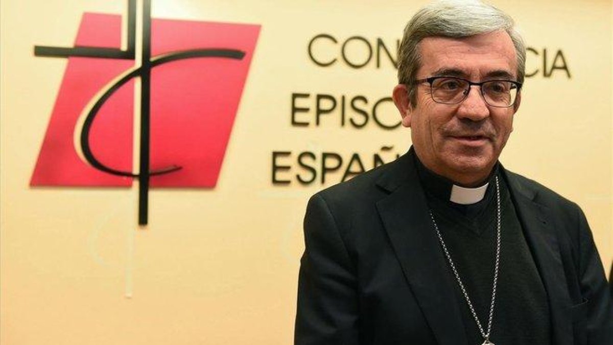 El secretario general de la conferencia Episcopal, Luis Argüello.-FERNANDO VILLAR