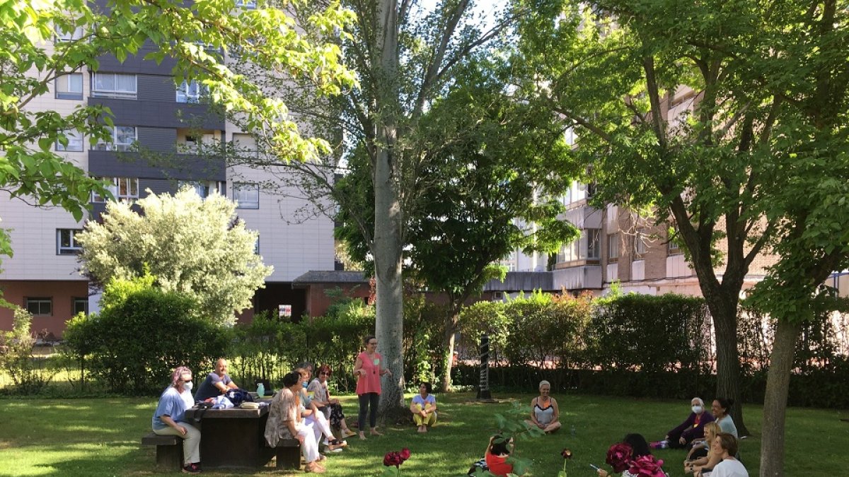 El centro de Igualdad de Valladolid durante una de sus actividades. -E. M.