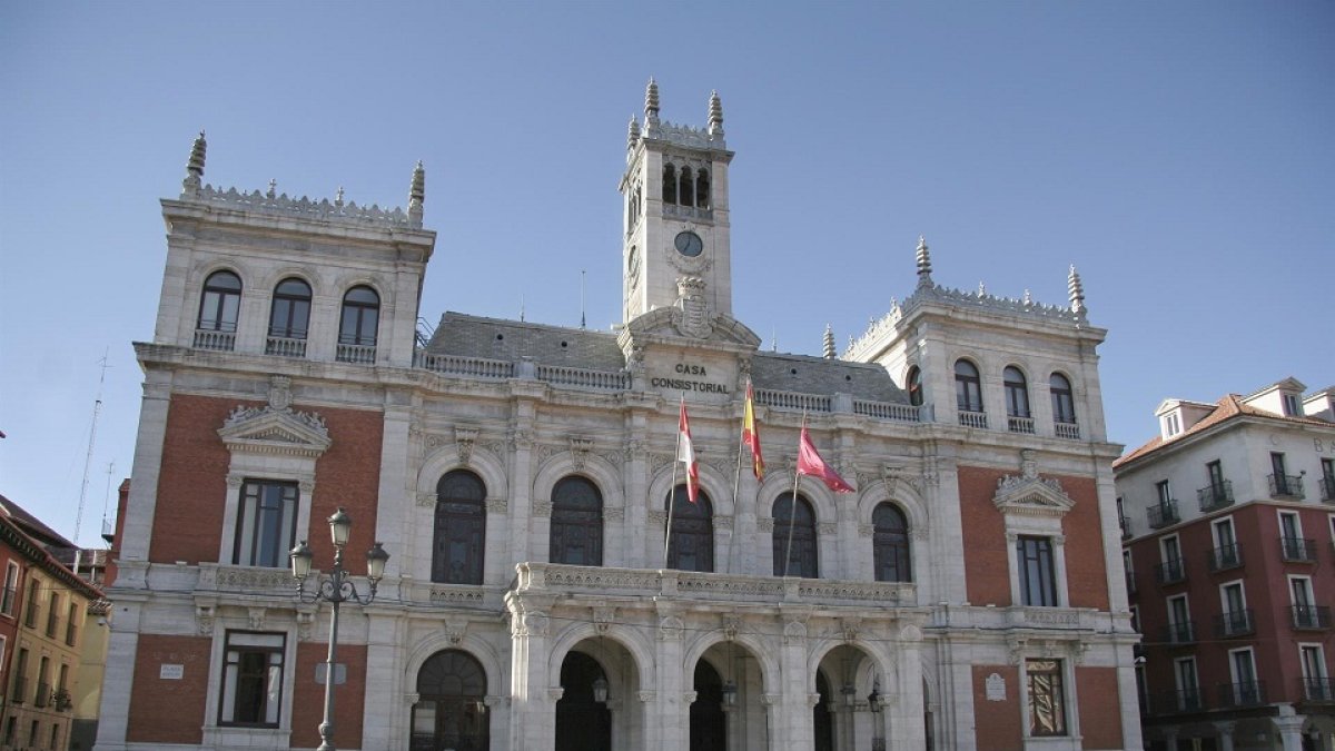 Fachada del Ayuntamiento de Valladolid. / EUROPA PRESS