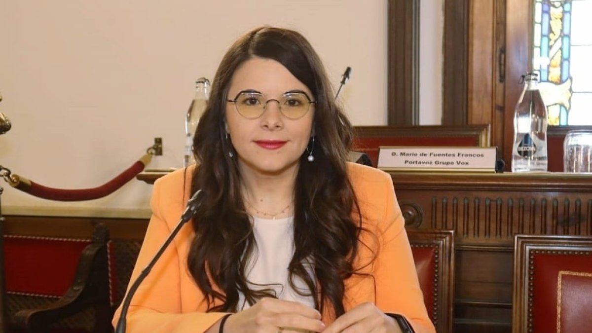 Gema Gómez Olmos, portavoz del Grupo Ciudadanos en Valladolid.