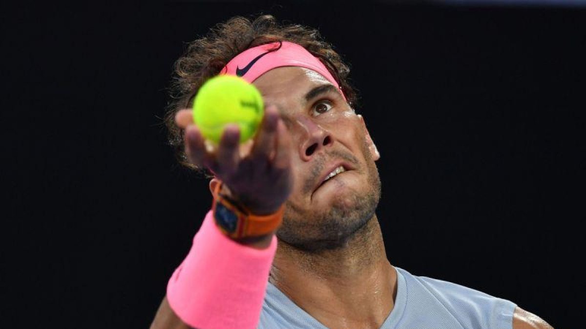 Rafael Nadal, en el Abierto de Australia 2018.-AFP / PAUL CROCK (AFP)