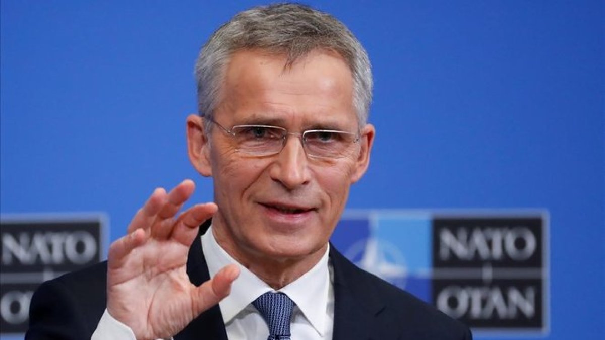 El secretario general de la OTAN, Jens Stoltenberg.-OLIVIER HOSLET (EFE)