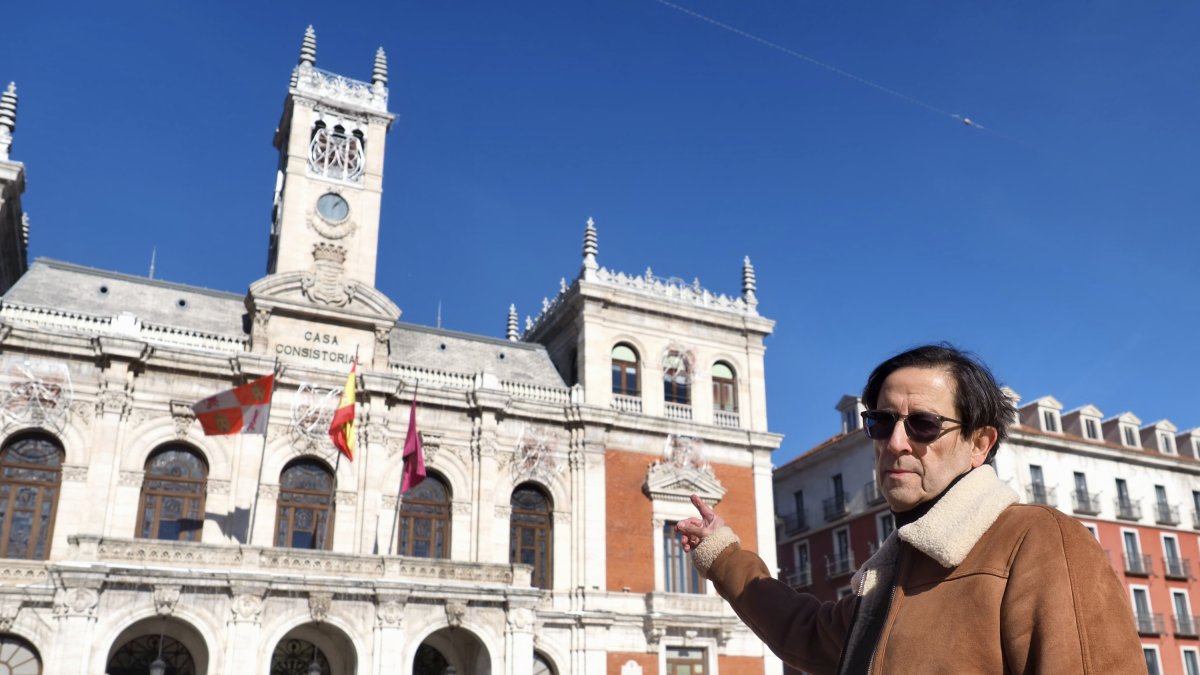 Ángel Mellado residió en al Ayuntamiento de Valladolid. PHOTOGENIC