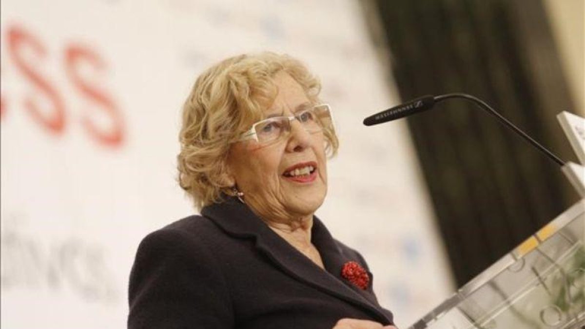 Manuela Carmena.-Agustin CATALAN