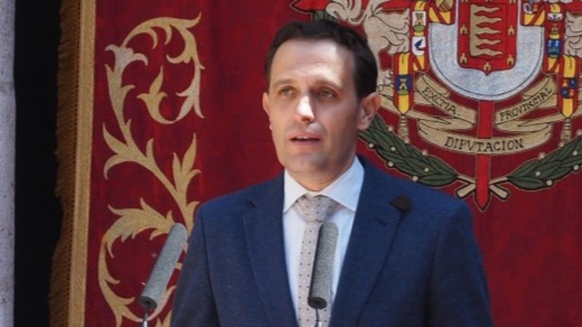 Conrado Íscar, presidente de la Diputación de Valladolid que ha aprobado subvenciones para la mejora de infraestructuras y abastecimiento de agua. -E.M