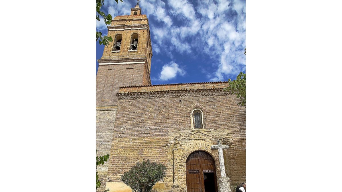 Iglesia de San Juan Bautista en Rodilana.-EL MUNDO