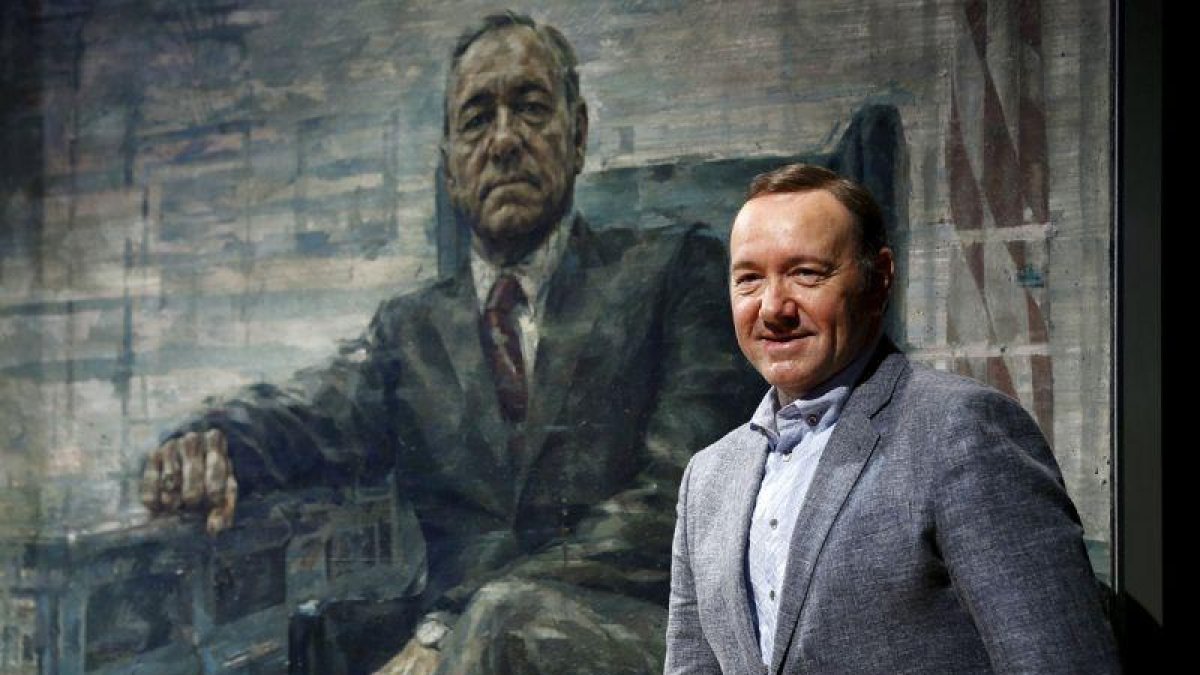 El actor Kevin Spacey durante una promoción de la serie House of Cards, en el 2016.-KEVIN LAMARQUE (REUTERS)