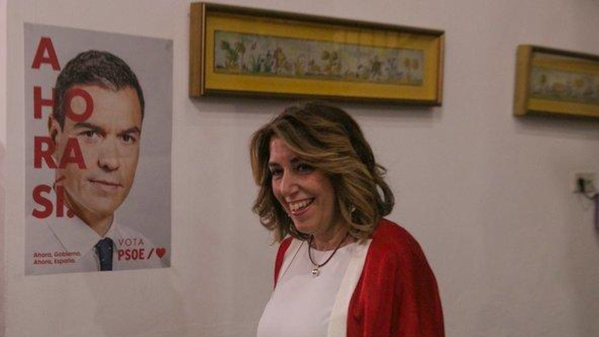 Susana Díaz, líder del PSOE de Andalucía.-EUROPA PRESS
