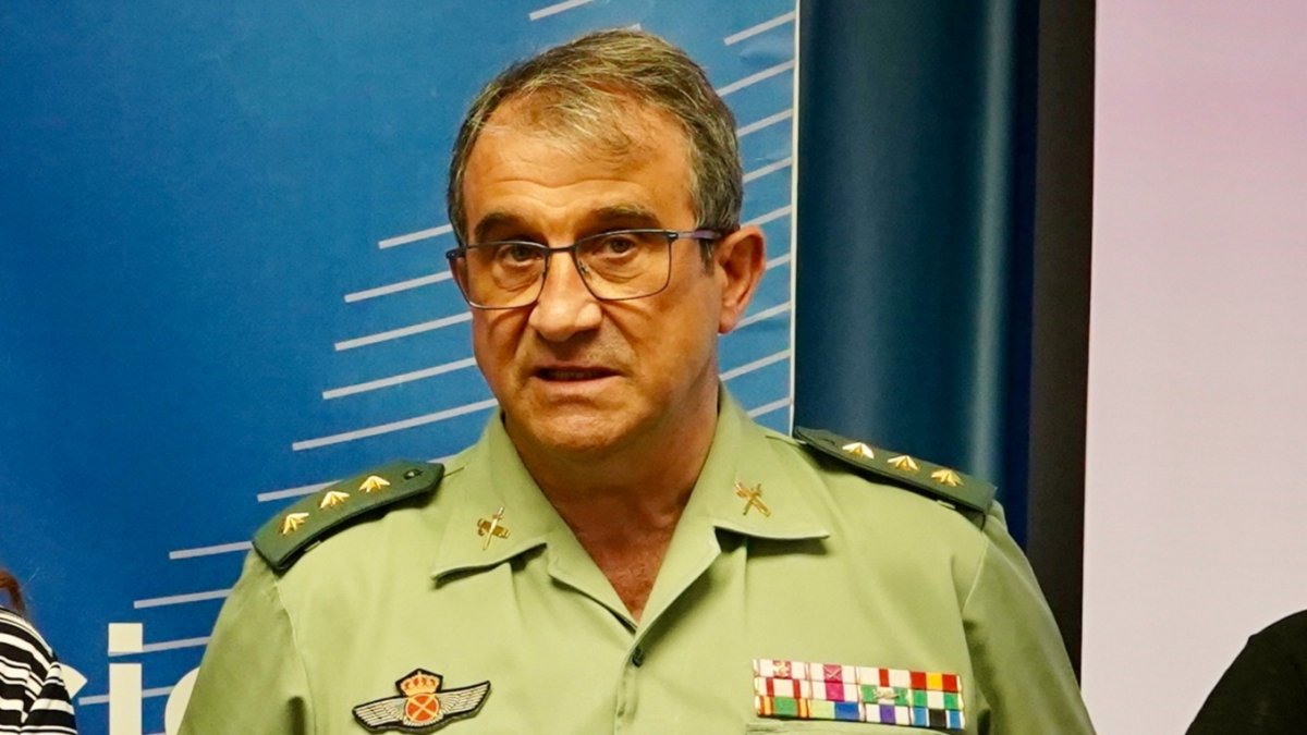 El ex jefe de la Comandancia de la Guardia Civil en Valladolid, Juan Miguel Recio.- ICAL