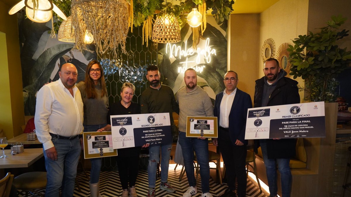 Entrega de premios de la sexta fase del II Concurso de Tapas por Barrios de Valladolid a los restaurantes ‘Miel y Mostaza’ y ‘Los LLanillos’ - AYTO VALLADOLID