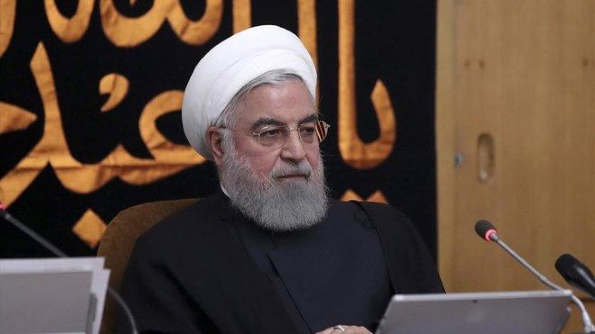 El presidente de Irán, Hassan Rohaní, en Teherán.-IRANIAN PRESIDENCY OFFICE (AP)