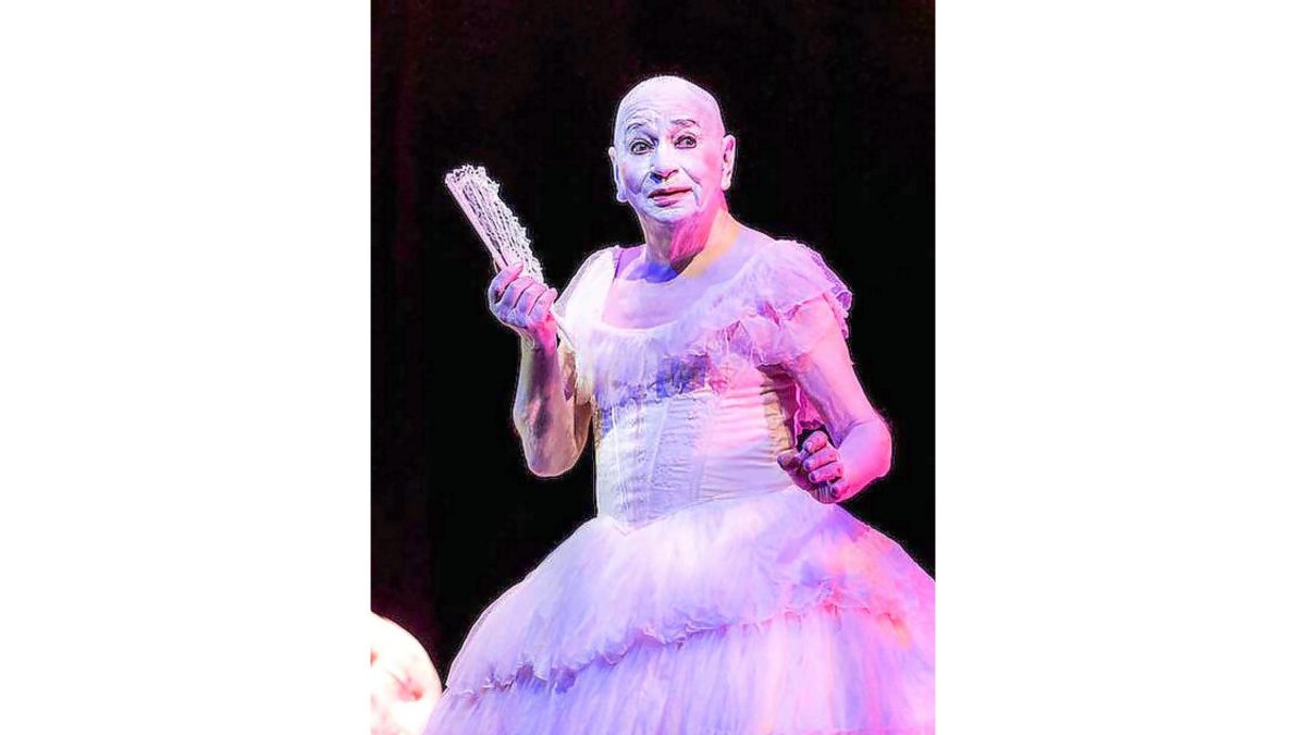 Lindsay Kemp en ‘Recuerdos de una Traviata’.-EL MUNDO