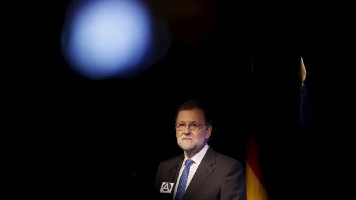 Mariano Rajoy, durante un acto la semana pasada en Madrid.-REUTERS