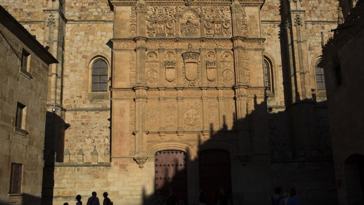 Imagen de la fachada de la Universidad de Salamanca.-EL MUNDO