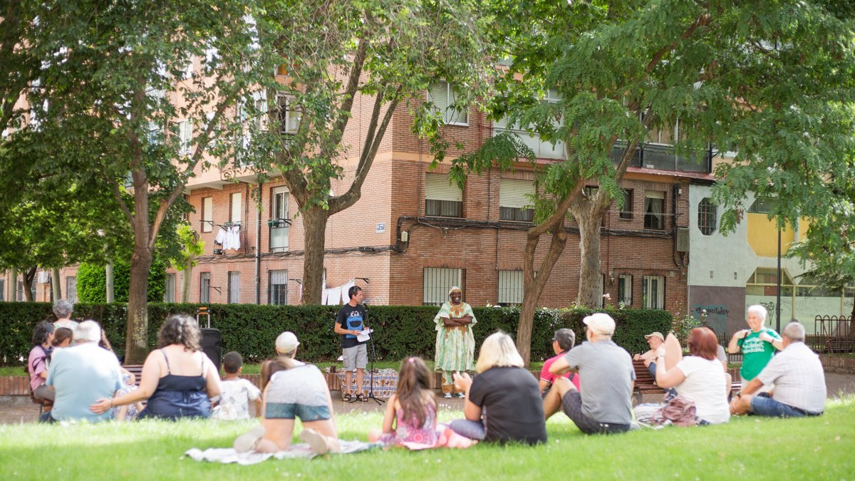 Actividad de 'Junio en la Esgueva' celebrada hace escasos días. / E. M.