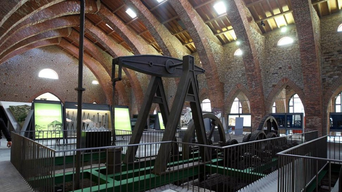 Museo de la siderurgia y de la minería en la ferrería restaurada de San Blas en Sabero-ICAL