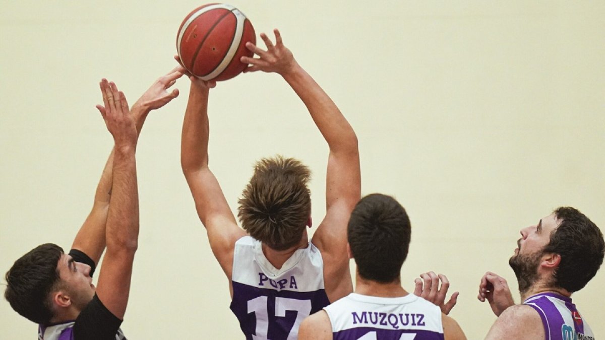 Imagen de archivo del filial del Real Valladolid Baloncesto. / RVB