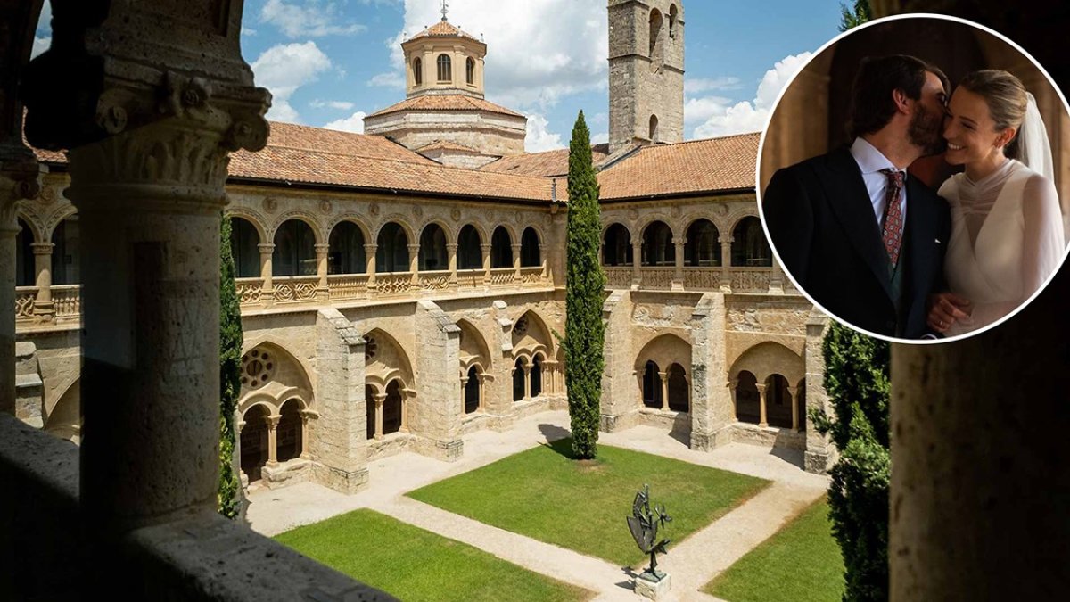 Monasterio de Santa María de Valbuena, en Valladolid, donde se casó Juan García-Gallardo, vicepresidente de la Junta de Castilla y León. -CASTILLA TERMAL / E.M.