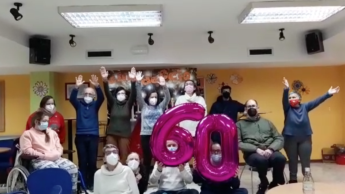 Asprona Valladolid celebrando su 60 aniversario. ICAL
