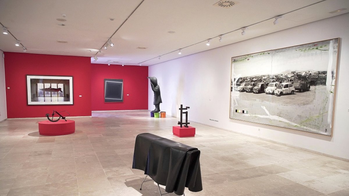 La sala 3 del Museo Patio Herreriano acoge ‘La era del carbono’ de ‘2120. La colección después del acontecimiento’. - ICAL