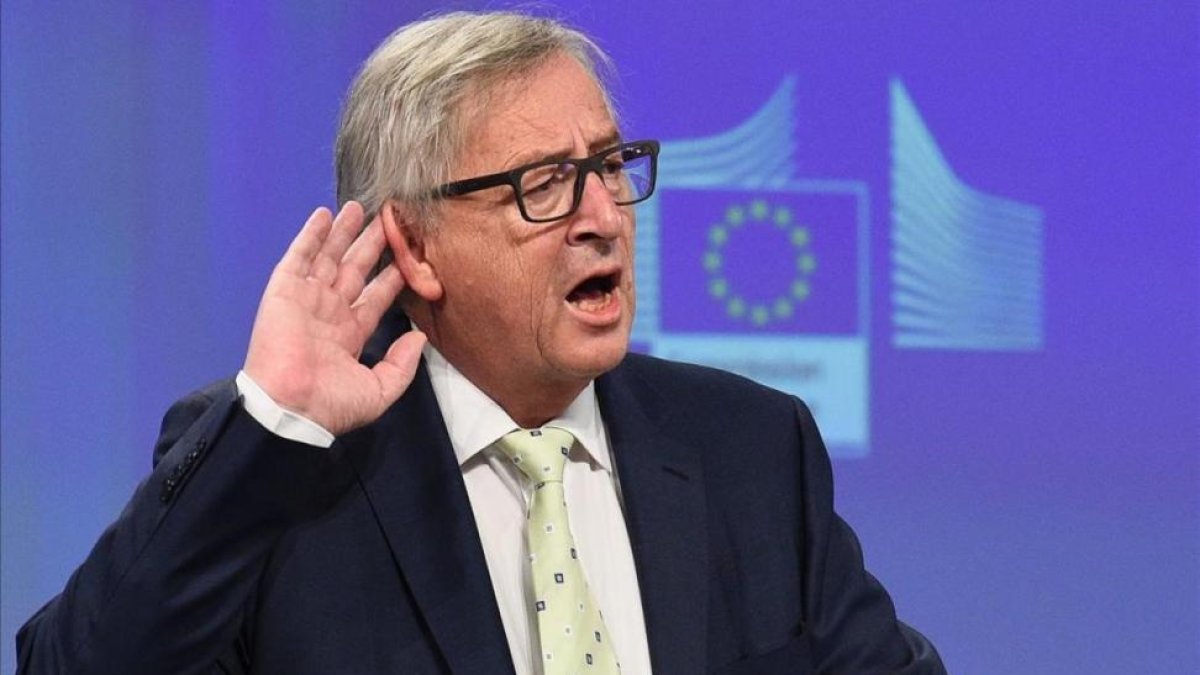 El presidente de la Comisión Europea, Jean-Claude Juncker.-JOHN THYS