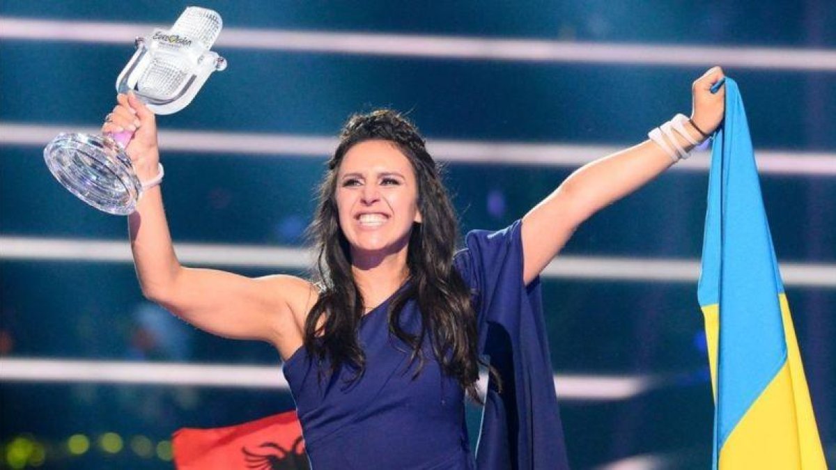 La cantante Jamala, representante de Ucrania, ganó la última edicíon del Festival de Eurovisión celebrada en Suecia enmayo del 2016-JONATHAN NACKSTRAND