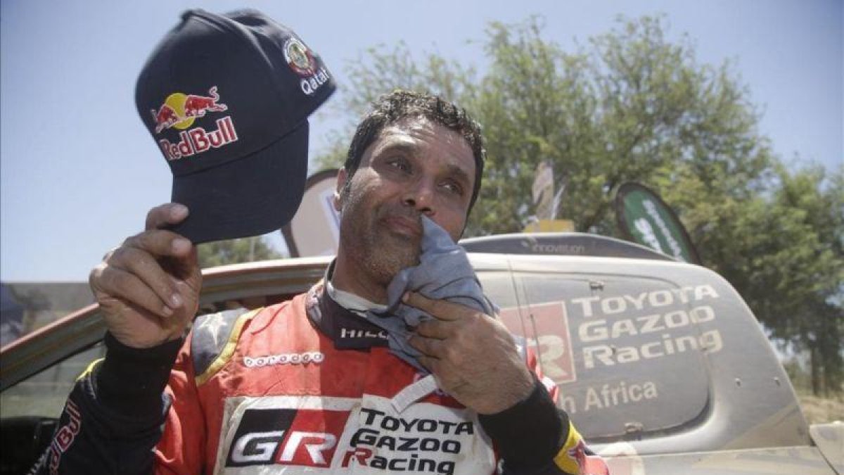 Nasser Al-Attiyah, en el rali Dakar.-AP / MARTÍN MEJÍA