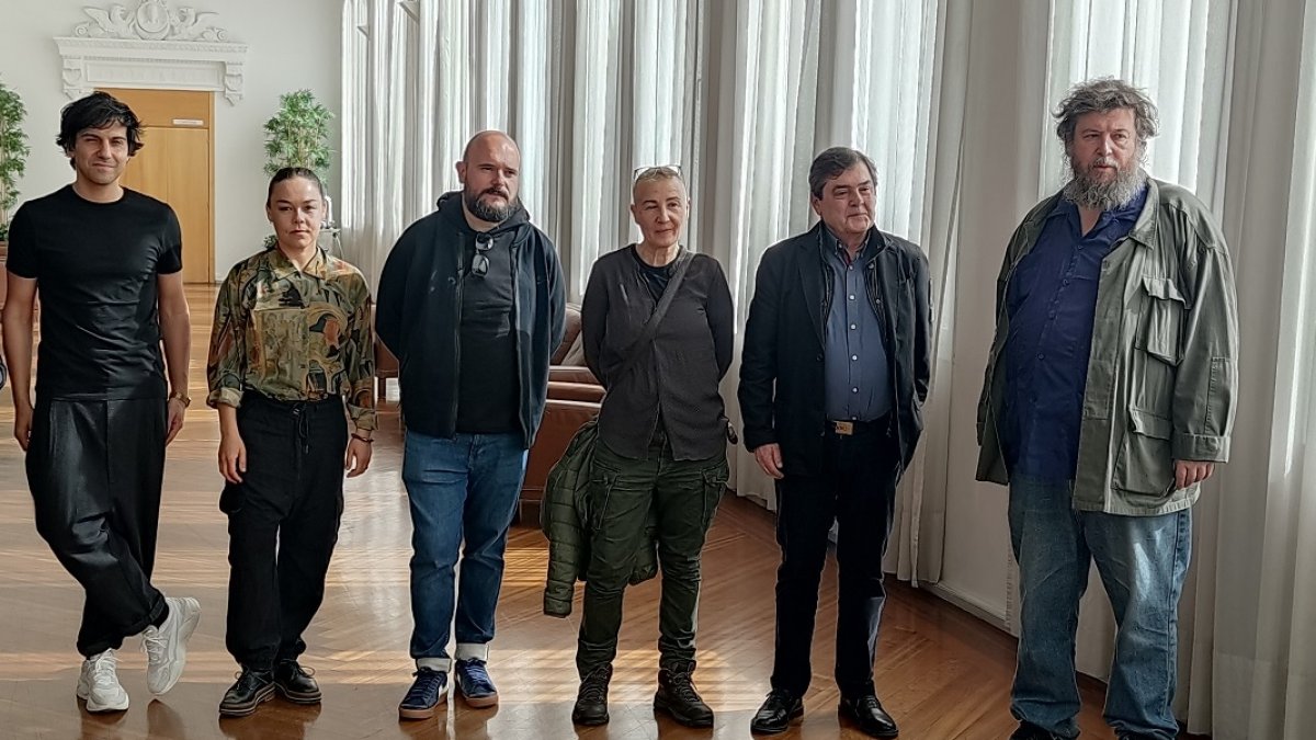 Matías Umpiérrez, Rocío Molina, Niño de Elche, Mercedes Peón, Chema Viteri y Pedro G. Romero, hoy.