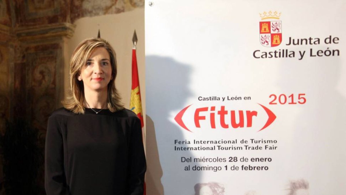 La consejera de Cultura y Turismo, Alicia García, presenta la oferta de la Junta de Castilla y León en Fitur 2015-Ical
