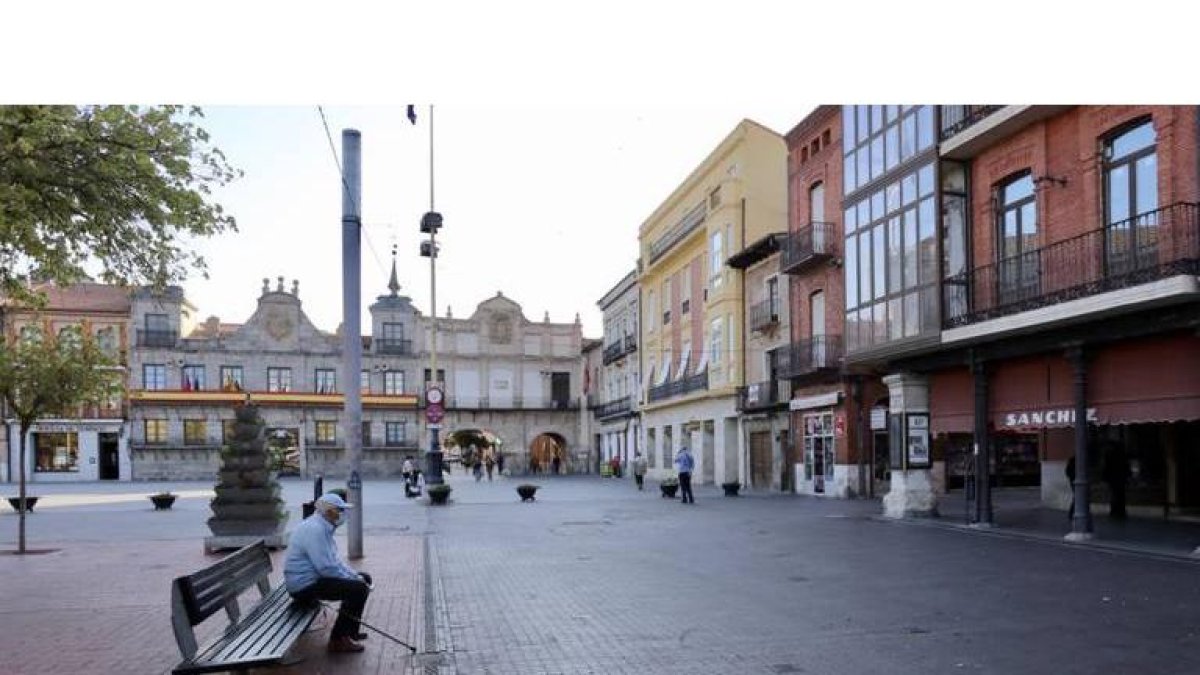 Plaza Mayor de Medina del Campo.- ICAL