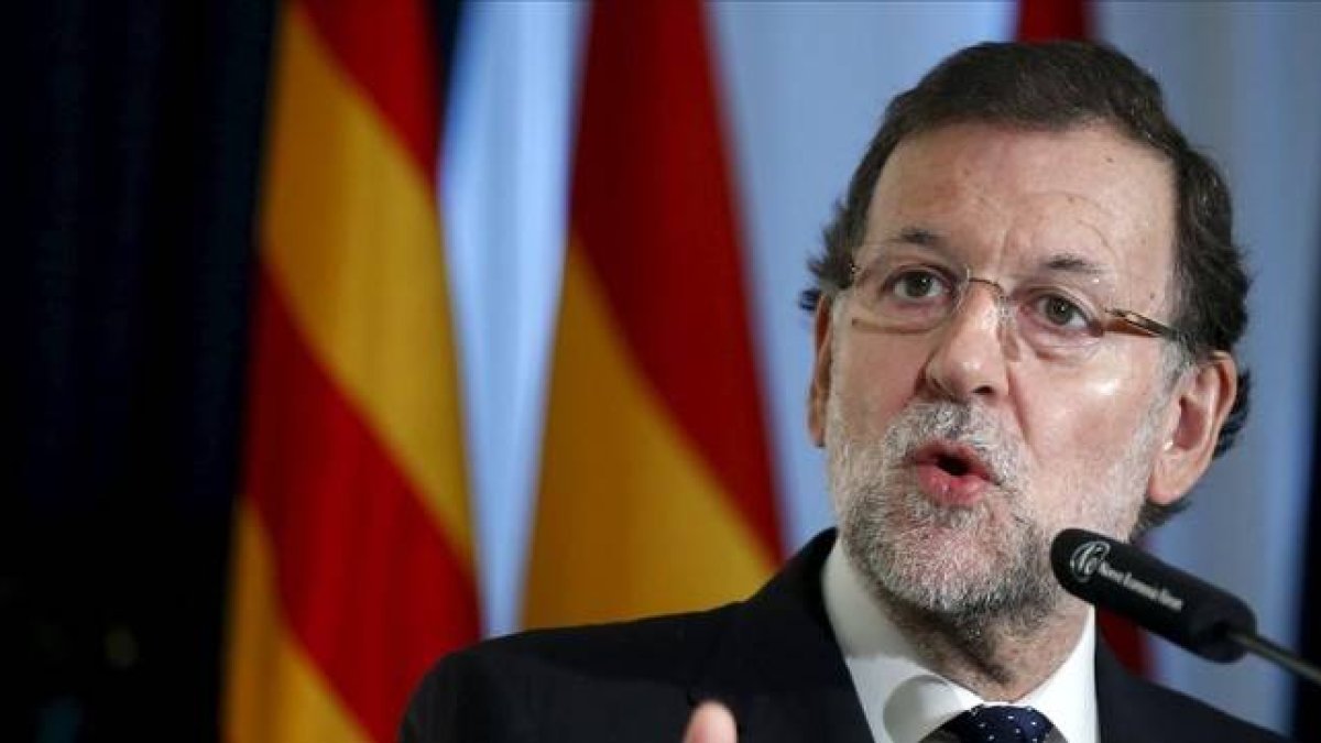 Mariano Rajoy, este martes.-REUTERS/ANDREA COMAS