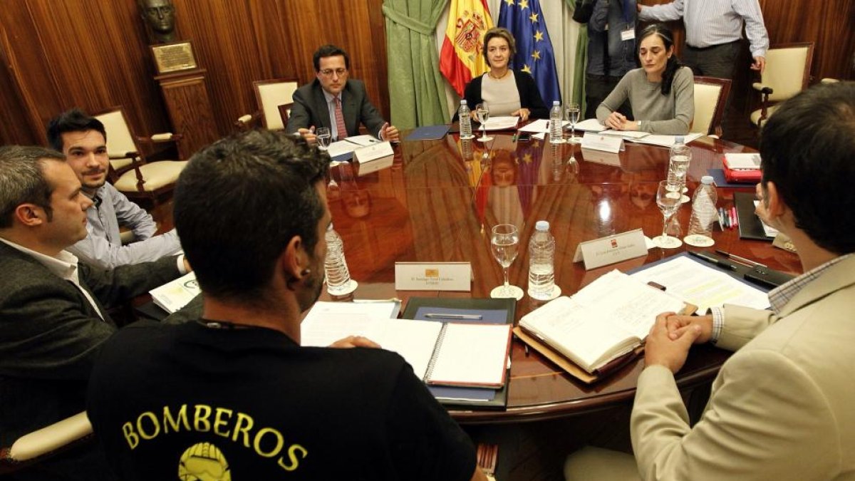 Reunión de la ministra de Agricultura, Isabel García Tejerina con representantes de la BRIF-Ical