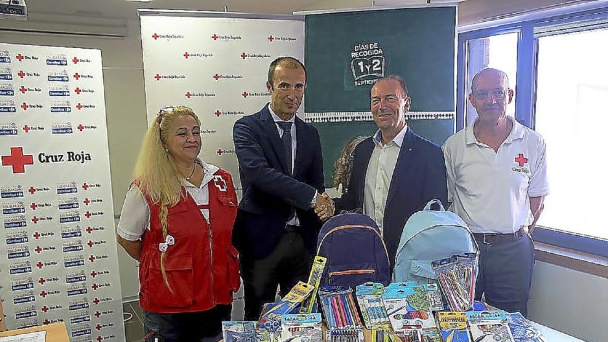 Presentación de la campaña ‘Vuelta al Cole Solidaria’.-EL MUNDO