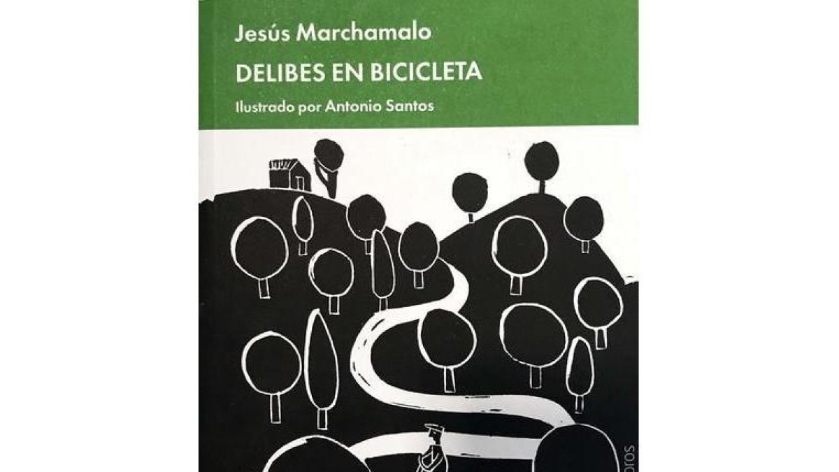 Portada de la obra 'Delibes en bicicleta' de Jesús Marchamalo.-ICAL