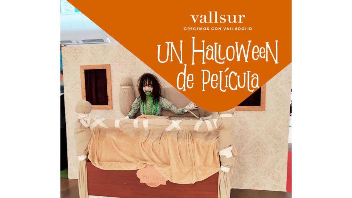 Photocall de Halloween en Vallsur. -VALLSUR
