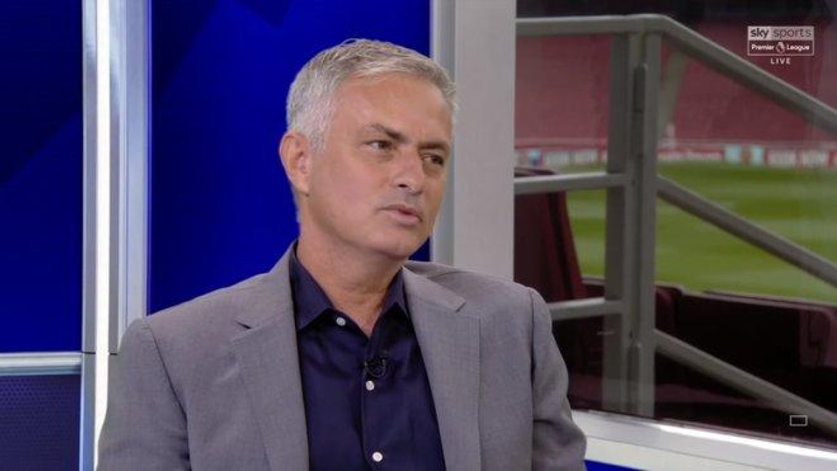 Mourinho, comentarista de Sky Sports.-