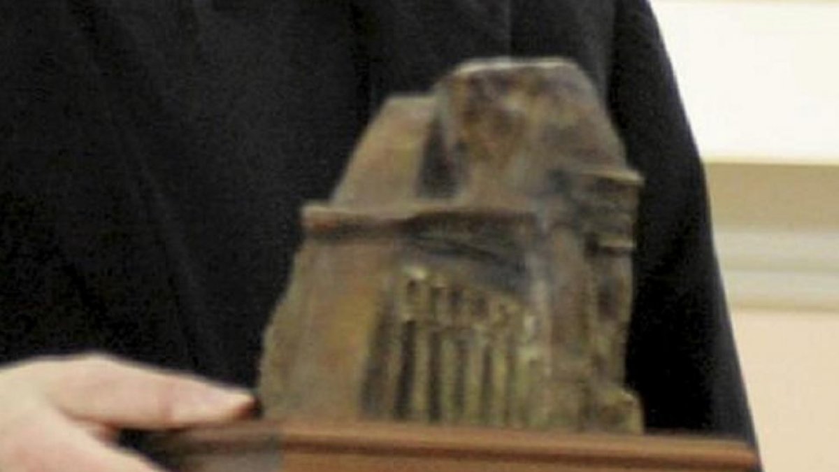 Imagen de la estatua que se entrega durante el reconocimiento-EL MUNDO