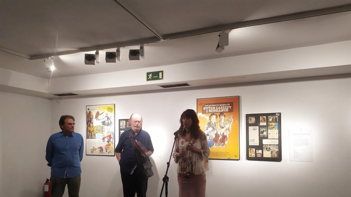 Pedro Ojeda, Joaquín Díaz y Ana Redondo, en la inauguración. | E. PRESS