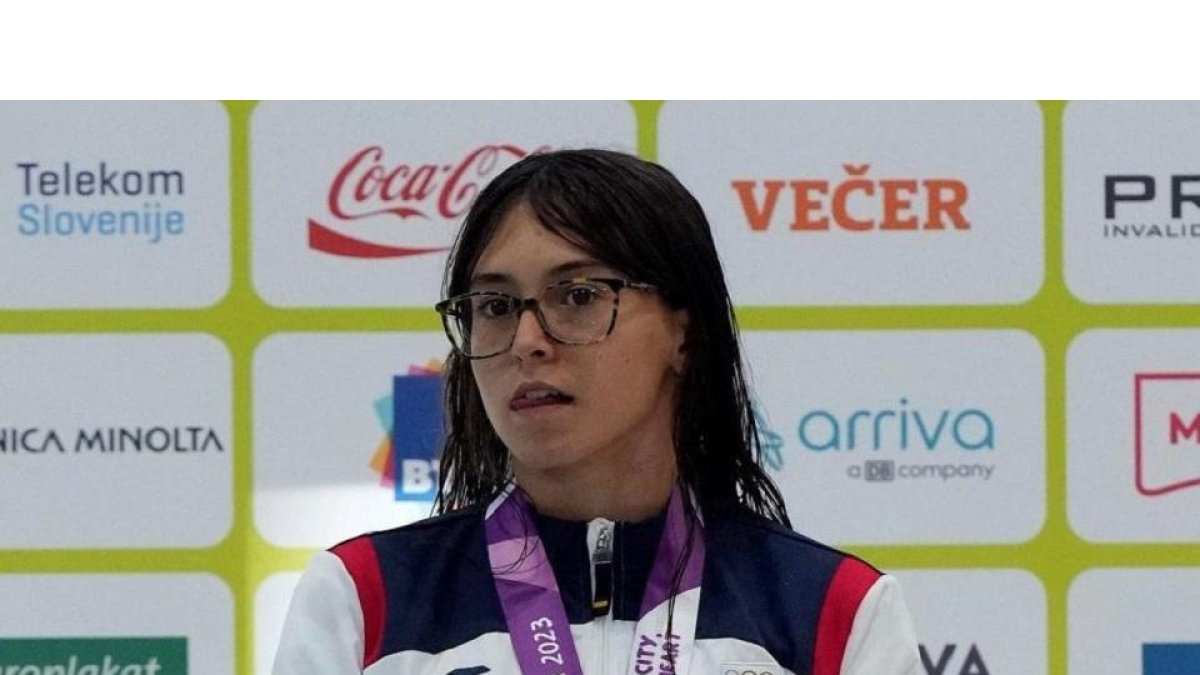 Nayara Pineda, nadadora del CD Torrelago Wellness de Laguna de Duero. / RFEN