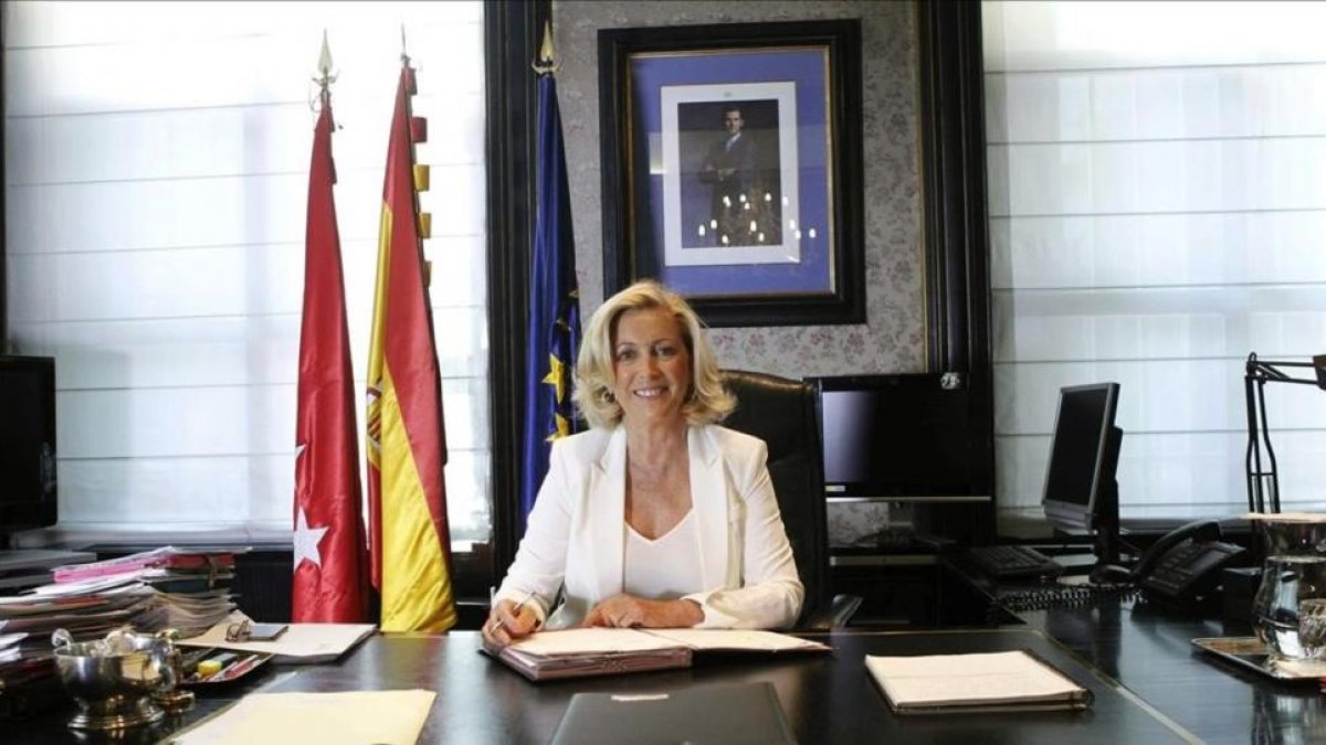 La delegada del Gobierno en Madrid, Concepcion Dancausa-Juan M Espinosa