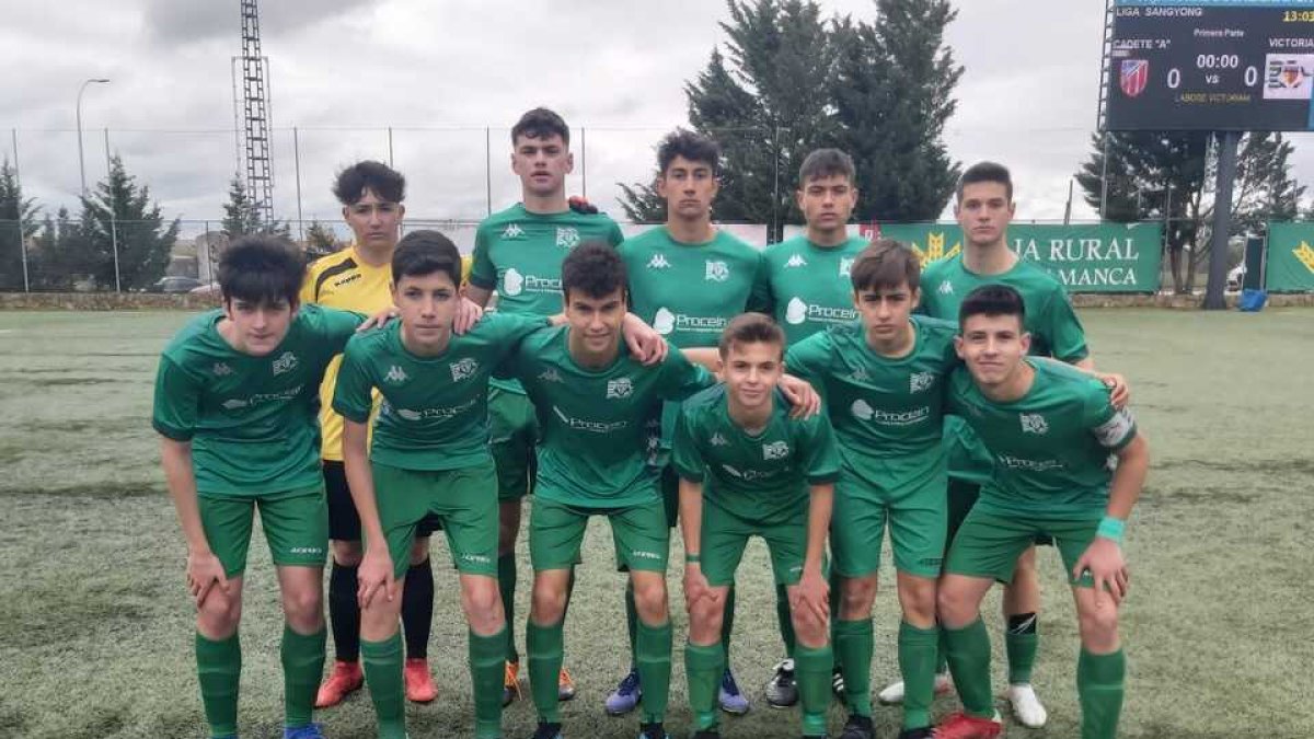 Cadete regional del CD Victoria. / E. M.