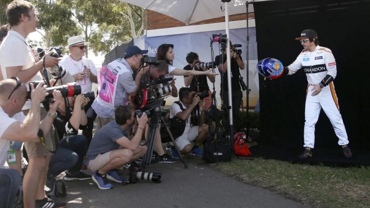 Sesión de entrenamientos en Melbourne (Australia) en víspera del Mundial-/ PAU CROCK