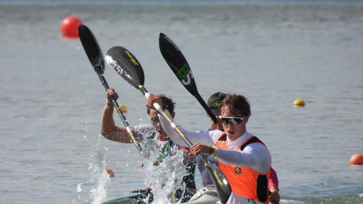 Marcos Caballero durante el campeonato en Sevilla. / J. CABALLERO