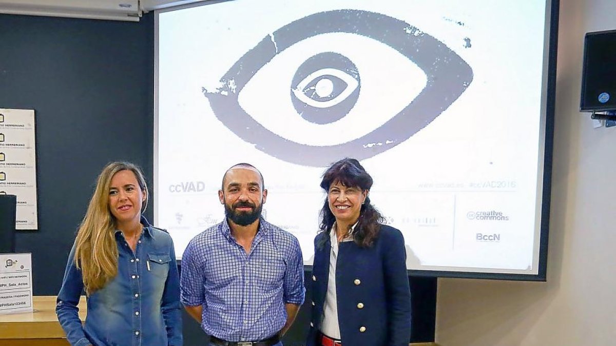 Cristina Fontaneda, Francisco Javier Criado y Ana Redondo, ayer, en el MPH.-ICAL
