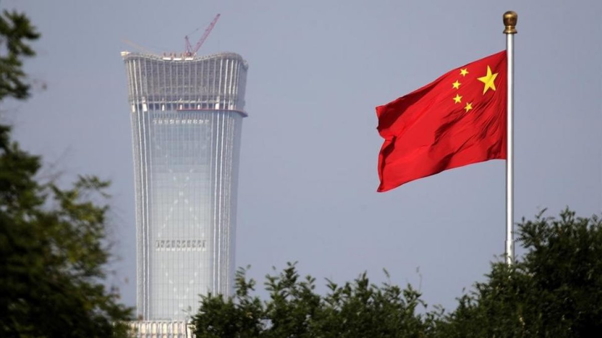 China mantiene una dura pugna comercial con EEUU.-ANDY WONG / AP