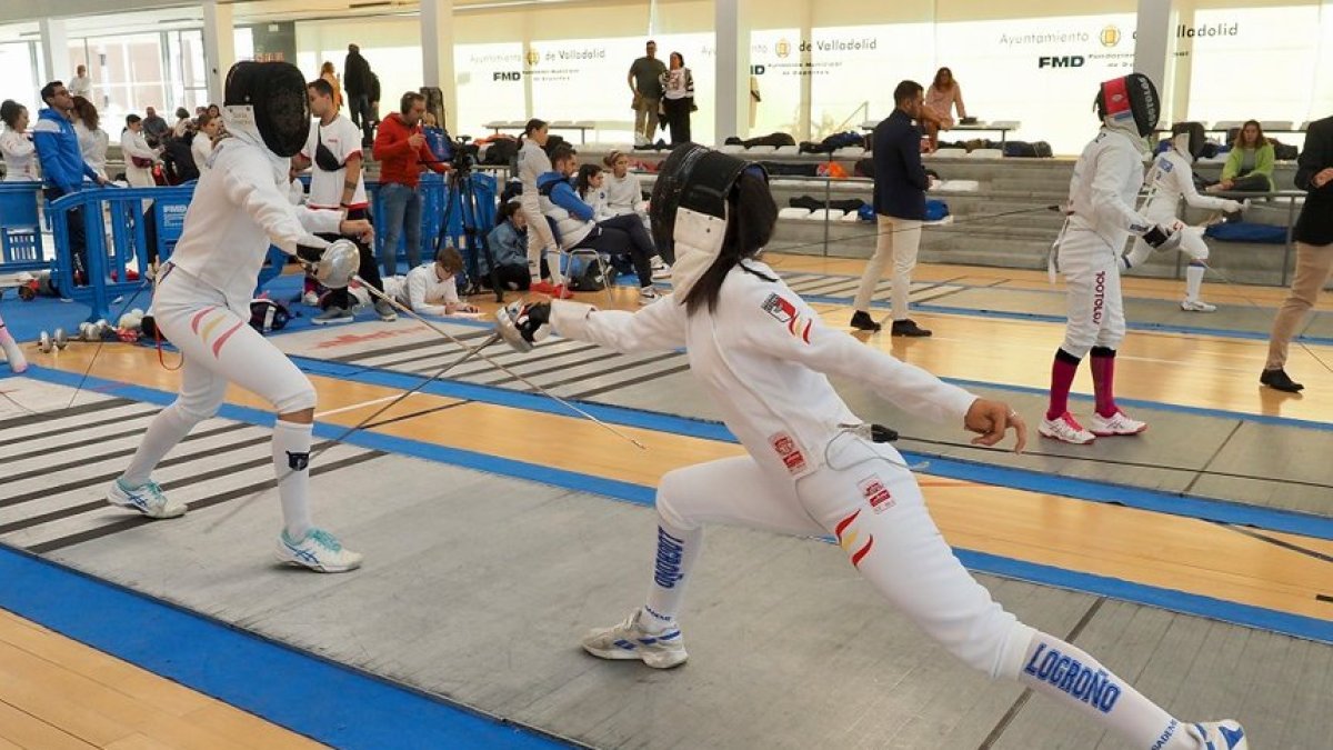 Imagen de uno de los duelos disputados en Valladolid en la edición 2022.