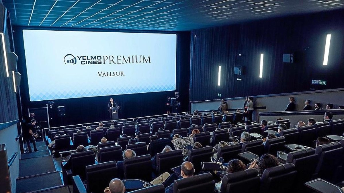 Una de las salas Premium de Yelmo Cines en Vallsur.